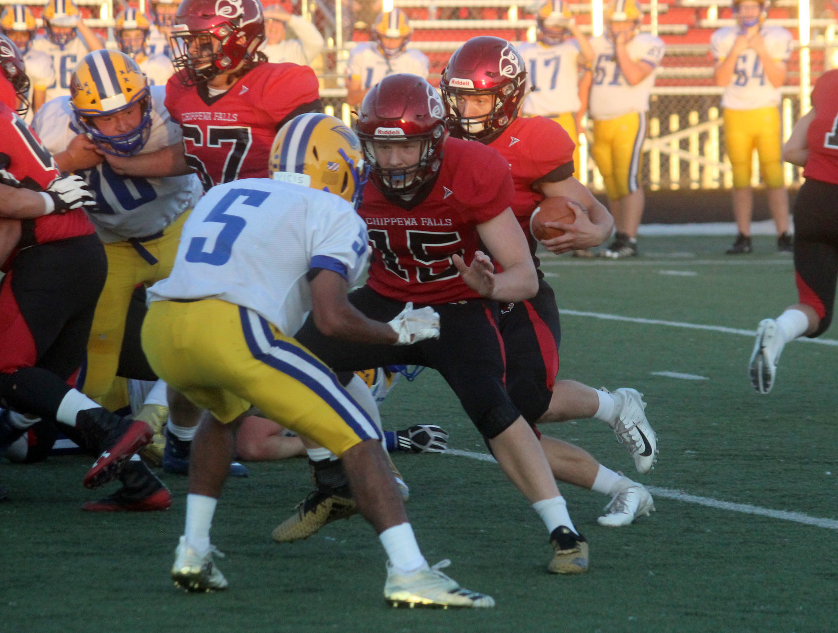 Rice Lake at Chi-Hi football 9-7-18